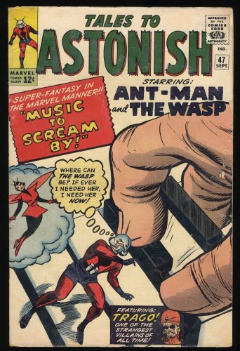 Cover Scan: Tales To Astonish #47 VG+ 4.5 Ant-Man and the Wasp! Targo Appearance! - Item ID #376534