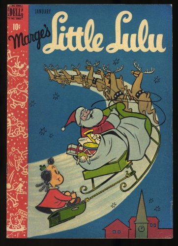 Cover Scan: Marge's Little Lulu #7 VG/FN 5.0 Christmas Cover by John Stanley! - Item ID #377120