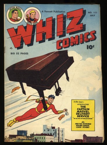 Cover Scan: Whiz Comics #111 VG/FN 5.0 Capt. Marvel! C.C. Beck Cover! - Item ID #377132