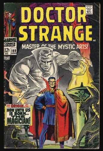 Cover Scan: Doctor Strange #169 GD/VG 3.0 1st Solo Title! Origin Retold! - Item ID #377766