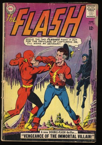 Cover Scan: Flash #137 GD/VG 3.0 1st Appearance Silver Age Vandal Savage! - Item ID #378159