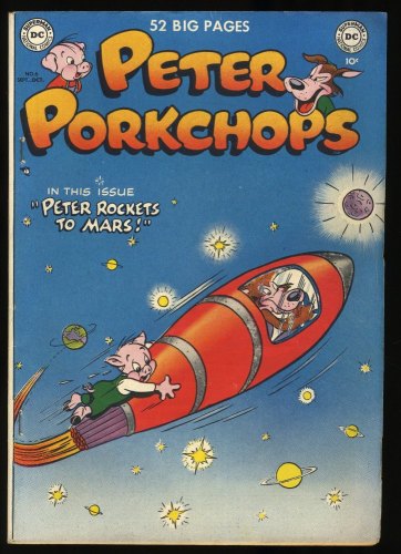 Cover Scan: Peter Porkchops #6 FN/VF 7.0 Art by Otto Feuer! - Item ID #378814