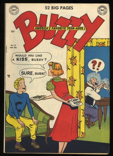 Cover Scan: Buzzy #29 VG 4.0 Art by Graham Place! - Item ID #379734