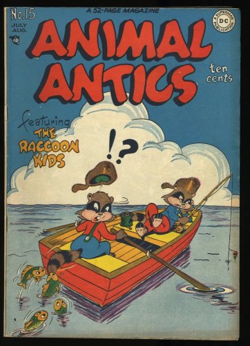 Cover Scan: Animal Antics (1946) #15 FN 6.0 Cover Art by Otto Feuer! - Item ID #379751