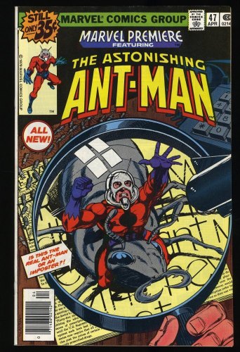 Cover Scan: Marvel Premiere #47 VF- 7.5  1st Appearance Scott Lang Ant-Man! - Item ID #380183