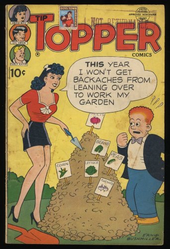 Cover Scan: Tip Topper Comics #16 GD/VG 3.0 2nd Appearance Peanuts! - Item ID #381067