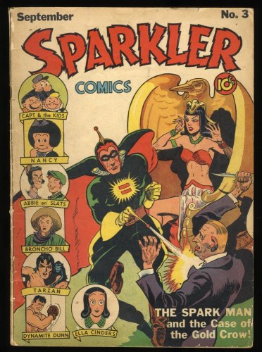 Cover Scan: Sparkler Comics (1941) #3 VG- 3.5 - Item ID #381076