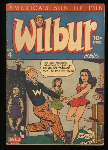 Cover Scan: Wilbur Comics #4 VG+ 4.5 - Item ID #381078