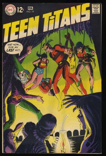 Cover Scan: Teen Titans #19 VF- 7.5 Speedy Replaces Aqualad! - Item ID #381213