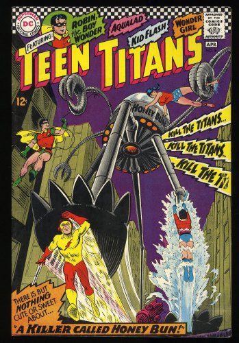 Cover Scan: Teen Titans #8 VF- 7.5 There Might be Giants! Marv Wolfman Story! - Item ID #381221