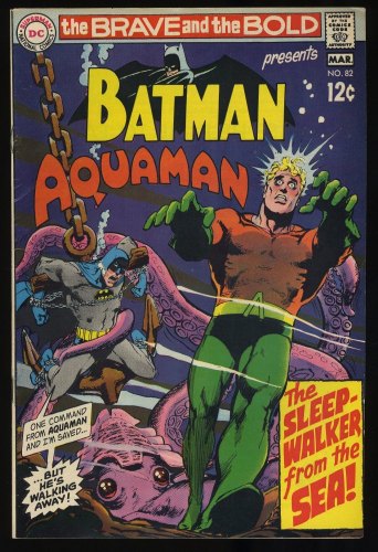 Cover Scan: Brave And The Bold #82 VF- 7.5 Batman and Aquaman Appearances! - Item ID #382671