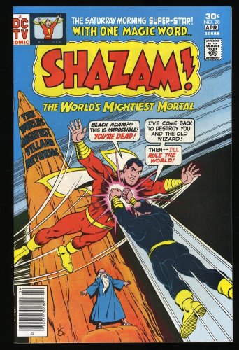 Cover Scan: Shazam! #28 NM- 9.2 2nd Modern Appearance Black Adam!  - Item ID #385233