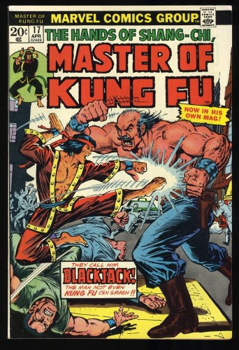 Cover Scan: Master of Kung Fu #17 VF+ 8.5 3rd  Appearance Shang Chi! - Item ID #386894