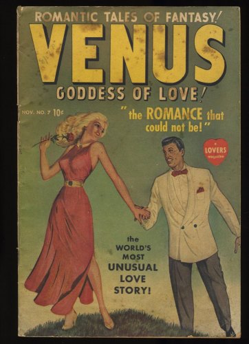 Cover Scan: Venus #7 GD/VG 3.0 Goddess of Love! App. by Loki! - Item ID #390795