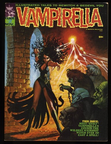 Cover Scan: Vampirella #2 FN/VF 7.0 Cover Art by Bill Hughes! 1st Draculina! - Item ID #391140