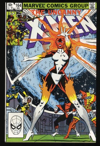 Cover Scan: Uncanny X-Men #164 NM 9.4 1st Appearance Carol Danvers Becomes Binary! - Item ID #391336