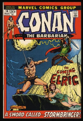 Cover Scan: Conan The Barbarian #14 VF- 7.5 1st Appearance Elric! 1st Cameo Kulan Goth! - Item ID #392666