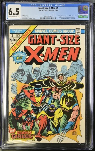 Cover Scan: Giant-Size X-Men #1 CGC FN+ 6.5 1st Appearance New Team! Storm! - Item ID #392821