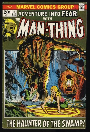 Cover Scan: Fear #11 FN+ 6.5 Man-Thing! 1st Appearance Jennifer Kale! Neal Adams Cover! - Item ID #395404