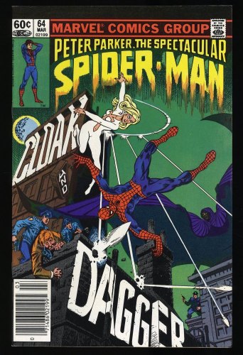 Cover Scan: Spectacular Spider-Man #64 VF- 7.5 Newsstand Variant - Item ID #397864