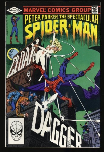 Cover Scan: Spectacular Spider-Man #64 VF+ 8.5 1st Appearance Cloak and Dagger! - Item ID #398799