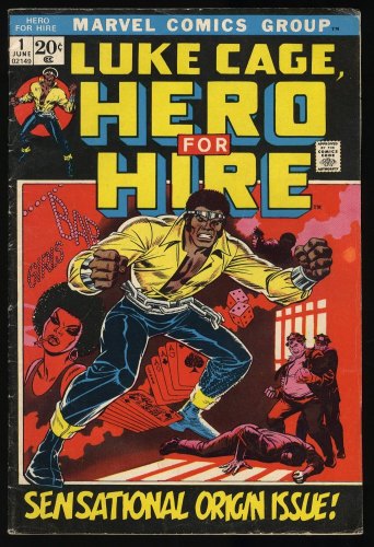 Cover Scan: Hero For Hire (1972) #1 VG+ 4.5 1st Appearance Luke Cage! - Item ID #403704