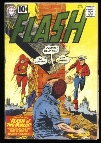 Cover Scan: Flash #123 CV 0.1 See Description 1st Golden Age Flash in Silver Age! - Item ID #405220