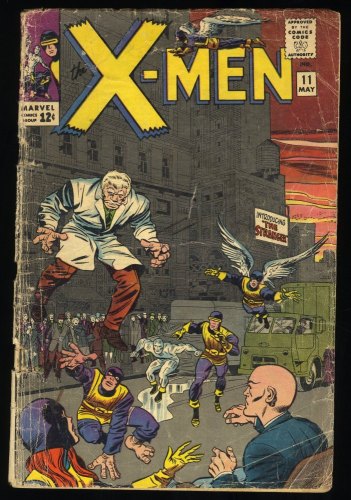 Cover Scan: X-Men #11 FA/GD 1.5 1st  Appearance Stranger Stan Lee Jack Kirby! - Item ID #405350