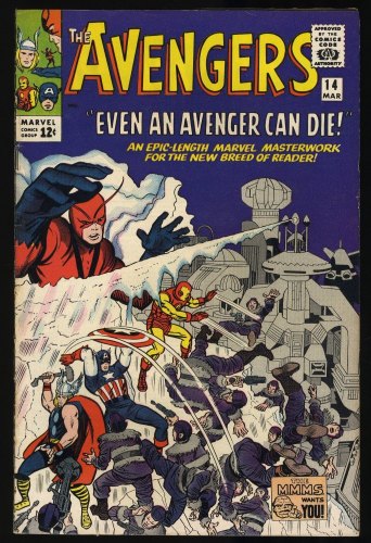 Cover Scan: Avengers #14 FN- 5.5 1st Appearance Of Ogor + The Kallusians! - Item ID #408463