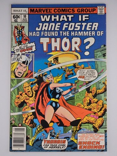 Cover Scan: What If? #10 VF- 7.5 What if Jane Foster found the Hammer of Thor! - Item ID #410040