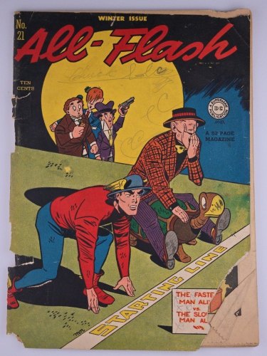 Cover Scan: All-Flash #21 P 0.5 See Description 1st Appearance of the Turtle! - Item ID #410396