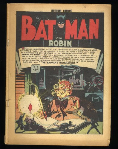 Cover Scan: Batman #17 CV 0.1 Coverless Complete Penguin Appearance! - Item ID #412252