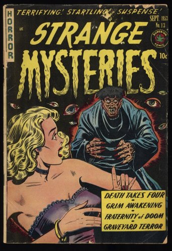 Cover Scan: Strange Mysteries #13 GD/VG 3.0 Classic Cover Pre Code Horror! - Item ID #412256