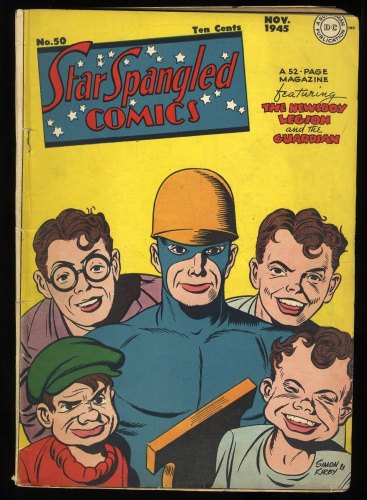 Cover Scan: Star Spangled Comics #50 VG/FN 5.0 Fred Ray Cover! - Item ID #412258