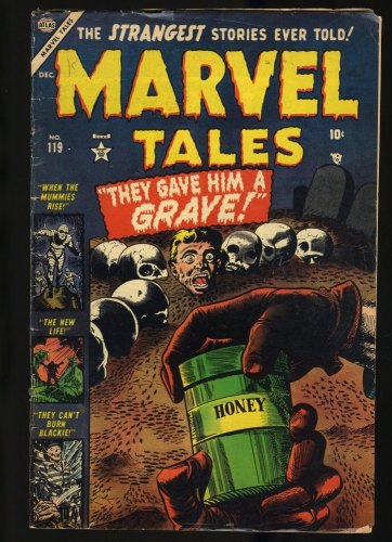 Cover Scan: Marvel Tales #119 GD/VG 3.0 Pre Code Horror! - Item ID #412282