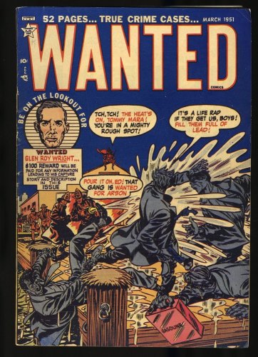 Cover Scan: Wanted #35 FN 6.0 - Item ID #412293