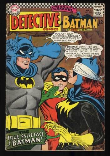 Cover Scan: Detective Comics #363 VG/FN 5.0 2nd Appearance Batgirl! - Item ID #413898