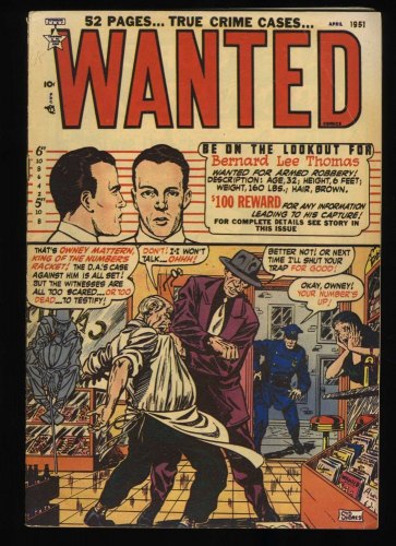 Cover Scan: Wanted #36 FN 6.0 - Item ID #415112