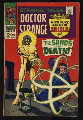 Cover Scan: Strange Tales #158 FN+ 6.5 1st Appearance  Living Tribunal! - Item ID #415632