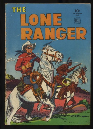 Cover Scan: Four Color #82 VG+ 4.5 The Lone Ranger! - Item ID #417071