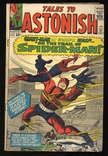 Cover Scan: Tales To Astonish #57 VG 4.0 Early Spider-Man Appearance! - Item ID #419521