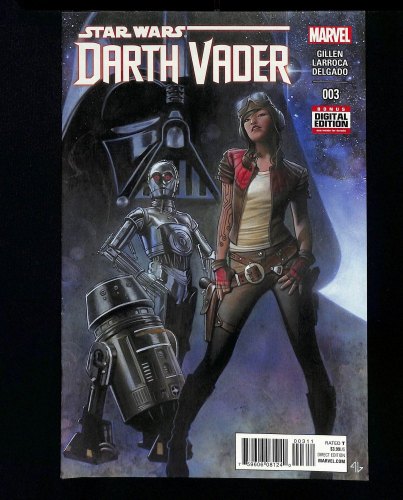 Cover Scan: Darth Vader #3 VF/NM 9.0 1st Print 1st Appearance Doctor Aphra! - Item ID #422735