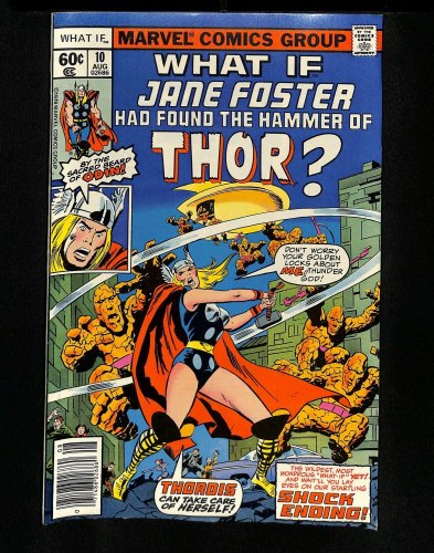 Cover Scan: What If? #10 VF+ 8.5 What if Jane Foster found the Hammer of Thor! - Item ID #423298