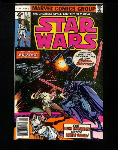 Cover Scan: Star Wars #6 VF/NM 9.0 - Item ID #424283