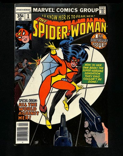 Cover Scan: Spider-Woman (1978) #1 VF/NM 9.0 New costume and origin! Joe Sinnott Cover - Item ID #424292