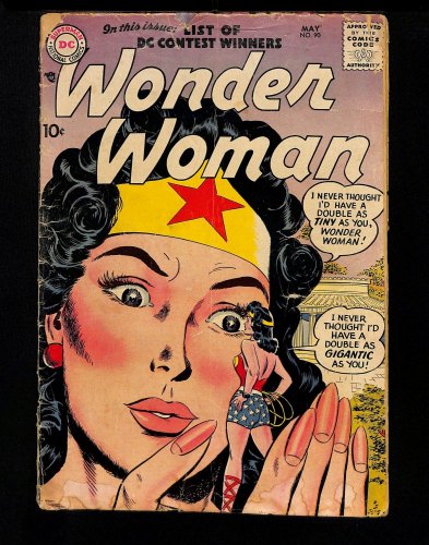 Cover Scan: Wonder Woman #90 GD- 1.8 - Item ID #425280