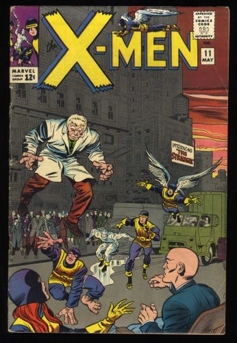 Cover Scan: X-Men #11 VG/FN 5.0 1st  Appearance Stranger Stan Lee Jack Kirby! - Item ID #425364