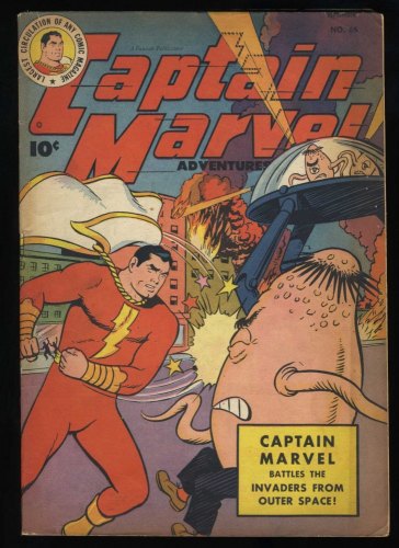 Cover Scan: Captain Marvel Adventures #65 FN- 5.5 C. C. Beck Cover and Art! - Item ID #425406