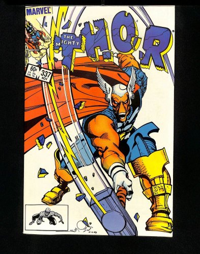 Cover Scan: Thor #337 NM 9.4 1st Appearance Beta Ray Bill!  - Item ID #425729