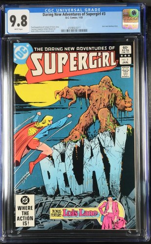 Cover Scan: Supergirl #3 CGC NM/M 9.8 White Pages - Item ID #426334